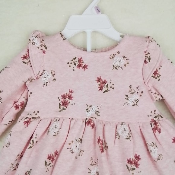 NWT Carter's Baby 2-Peice Dress Set Size 9mo in Pink w/ Floral Print - Picture 4 of 11